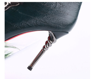 High-heeled Shoes Women's 2022 New Stiletto Pointed Toe <b>Boots</b> Lace-up Net Red Short <b>Boots</b> <b>Spring</b> and Autumn Single <b>Boots</b> - Product Image 5