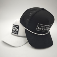 Gorra de golf deportiva de 5 paneles con visera curva ajustable, diseño personalizado, poliéster/algodón, bordado a mano con estampado de leopardo, venta al por mayor