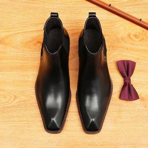 2025 Autumn Latest Formal Business Leather English <b>Pointed</b>-<b>Toe</b> Hand-carved Embroidery Oxford Fashion Trend Men's Leather Shoes - Product Image 4