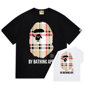 T-shirt tricoté pour homme imprimé par transfert thermique 100 % coton écologique décontracté coupe ample col rond grande <span class=keywords><strong>taille</strong></span> respirant - Product Image 1