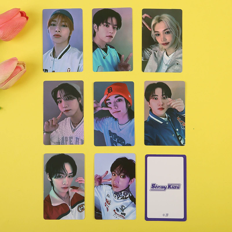 KPOP 8pcs/set Stray Kids World Tour DominATE Photocard SKZ Photo
