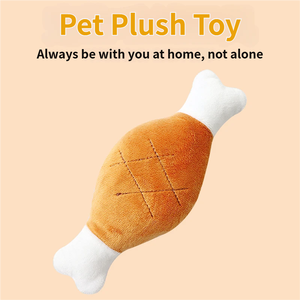 <span class=keywords><strong>Jouet</strong></span> à mâcher pour chien en peluche avec logo personnalisable, résistant aux griffures, résistant aux morsures, matériau qui émet des sons, cadeaux promotionnels, vente au détail en <span class=keywords><strong>magasin</strong></span> d'animaux - Product Image 5
