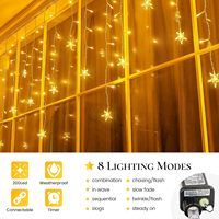 Guirlande lumineuse pas chère, lumières de Noël blanches étanches pour l'extérieur, lumières scintillantes RVB de haute qualité
