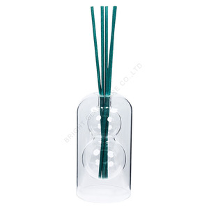 زجاجة عطر جو فاخرة قابلة لإعادة التعبئة مصنوعة من الزجاج البوروسيليكات عالي الجودة بجدار مزدوج، عبوة عطر فاخرة للناشر العطري - Product Image 3