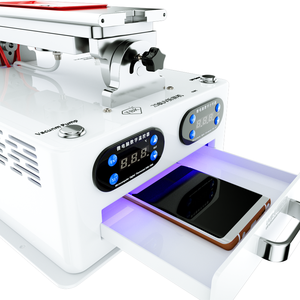 TBK 258UV Séparateur de couvercle d'écran LCD 5 en 1 avec boîte de séchage UV avec pompe à vide pour téléphone portable - Product Image 1