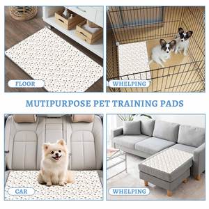 Hiphoppet Extra Große Hundewelpen-Trainingsunterlagen für Hunde, Haustier-Welpenunterlagen für Stubenreinheit, Welpengehege, Transportbox und Bett - Product Image 6