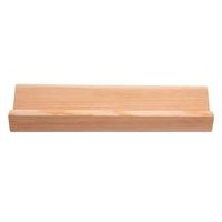 Support de Présentation Rectangulaire Personnalisé en Bois Massif pour Cartes Cadeaux de Mariage avec Socle en Bois et Supports à Bougies