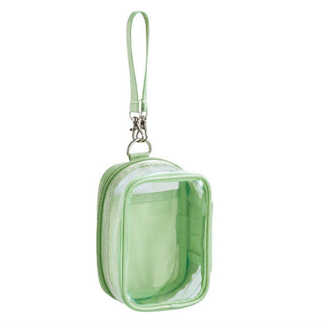 Fashion Style Customized Doll PVC Carrying Case Dust-proof Baby Walking Bag Waterproof Coin Purse with Zipper