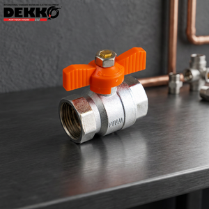 Válvula de Bola de Aleación de Cobre con Resorte Hidráulico Personalizable OEM Dekko, Temperatura Media, Garantía de 50 Años, Tecnología Europea, Metálica - Product Image 2