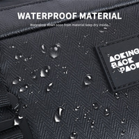 Sac banane unisexe Aoking XY3325-5 en polyester léger, imperméable et écologique, idéal pour les sports de plein air, avec fermeture éclair