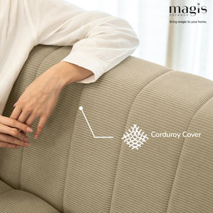 Juego de Sofás Seccionales Modulares de 3 Plazas, Rellenos de Esponja, para Apartamento, Hotel, Villa, Sala de Estar, Modernos, de Alta Calidad y Confort - Product Image 3