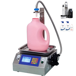 Machine de remplissage de liquides à haute précision pour l'industrie agroalimentaire, petite machine de remplissage et de pesage pour bouteilles et fûts - Product Image 1