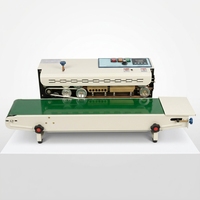 Machine de scellage semi-automatique pour sachets et films, avec fonction de codage, facile à utiliser