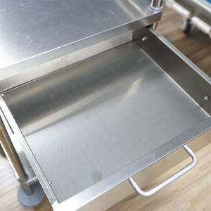 Carrinho de Armazenamento de Instrumentos e Curativos em Aço Inoxidável para Hospital YFQ001 - Product Image 4