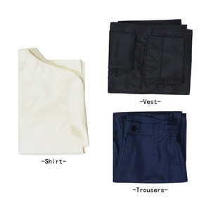 Costume de Cosplay Han Solo, ensemble 3 pièces, chemise, gilet, pantalon pour jeu de rôle Anime, printemps 2023 - Product Image 4