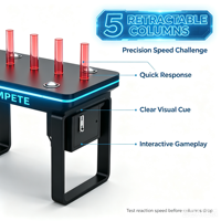 Machine de jeu interactive commerciale à monnayeur : Défi de vitesse pour centres de divertissement et salles de jeux (FEC)