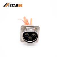 Connecteur 3 broches 35A HVIL Prise 6mm ² Câble A Clé pour système de boucle de verrouillage haute tension EV