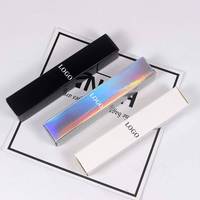 Boîte pliante personnalisée en papier pour emballage de rouge à lèvres et gloss cosmétique, avec impression sur mesure