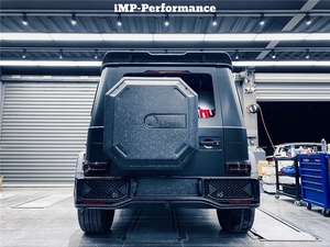 IMP Performance W463A W464 G63 G500 Portion Carrosserie En Fiber De Carbone Kit Capot Pare-chocs Aile Aileron Pour 18-21 <span class=keywords><strong>MB</strong></span> W463A <span class=keywords><strong>G</strong></span> - Product Image 6