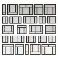 Sistema de Ventanas Abatibles de Aluminio a Medida con Puertas, Ventanas de Piso a Techo, Insonorizadas, con Alta Transmitancia de Luz