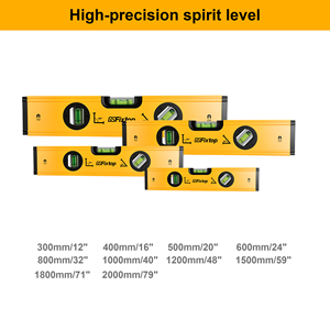 Nivel Magnético de Doble Cara Fresado GSFixtop 1200-2000mm, Precisión de 0.5mm/m, Aluminio 6063, 1.2mm, para Construcción Industrial OEM - Product Image 5