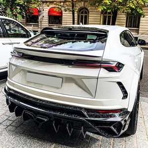 Upgraded <b>Model</b> Body <b>Kit</b> Broken Cloth Pattern Front Rear Bumpers <b>Engine</b> Hood Fog Light Cut-outs New for Lamborghini Urus 4.0T - Product Image 4