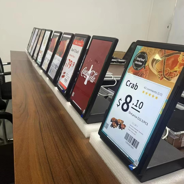 High Quality Digital Price Label 10.1'' Full Color Screen Electronic Shelf Label Tags for Supermarket