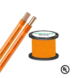 Electric Cable Wire Size AWG 4 6 8 10 12 14 Stranded Copper Nylon Electric THWN THHN Building Cable