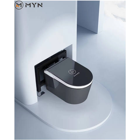 Sanitary ware high end temperature display screen wc lavabo smart tap ...