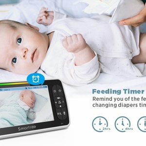 Video Baby Monitor <b>Camera</b> 5.0 Inch Screen Two-Way Talk Night Vision Digital 3000mAh 360 Degree Baby Monitoring <b>Camera</b> - Product Image 6