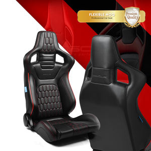 Sièges de voiture de sport ergonomiques en cuir Pu OEM EU621 conçus pour une posture de conduite agressive et un soutien de sécurité fiable - Product Image 1