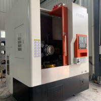 Tour CNC vertical haute précision VTC800 à broche unique FANUC pour le tournage de charge lourde et le traitement des brides et moyeux de roue