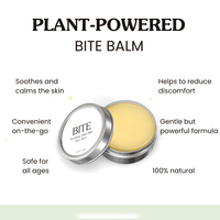 Baume apaisant pour la peau après piqûre avec calendula et aloe vera |   Pommade naturelle pour adultes et enfants |   Végétalien, sans cruauté