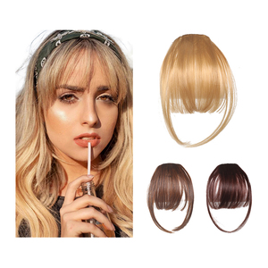 Shinein tự nhiên dày quét bên tóc <span class=keywords><strong>bangs</strong></span> thẳng rìa phần mở rộng tóc <span class=keywords><strong>clip</strong></span> trên tóc <span class=keywords><strong>bangs</strong></span> - Product Image 6