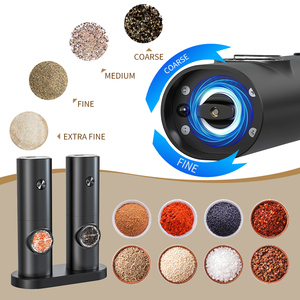 <span class=keywords><strong>Moulin</strong></span> à épices sans fil à commande à une touche, <span class=keywords><strong>moulin</strong></span> à poivre électrique portable avec lumière LED pour <span class=keywords><strong>le</strong></span> <span class=keywords><strong>camping</strong></span> - Product Image 2