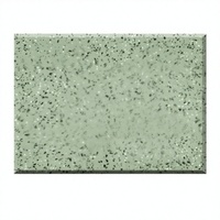 Dalles de sol en terrazzo vert moderne, grandes dalles, ignifuges et résistantes à l'usure, pour hôtels et utilisations extérieures dans les villas et appartements