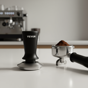 Tasseur à café expresso 51 mm en acier inoxydable avec ressort pour la préparation de l'expresso - Product Image 2