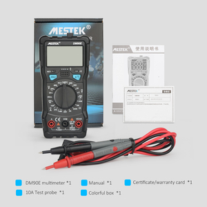 Bán Chạy Nhất Nhỏ Cầm Tay Trở Lại Ánh Sáng LCD Điện Trở Nhà Máy Điện Tử Xen Kẽ Hiện Tại Điện Áp DC Đồng Hồ Vạn Năng Kỹ Thuật Số - Product Image 4