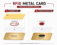 Tarjeta de Visita de Acero Inoxidable de Lujo Personalizada de Alta Calidad con NFC, Metal de 0.8mm de Grosor, Diseño Hueco y Grabado