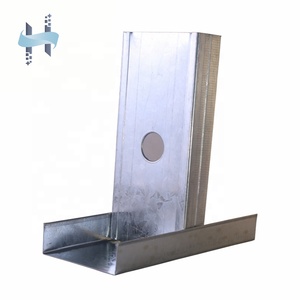 Vách thạch cao cuộn hình thành hồ sơ kim loại Stud khung kim loại ánh sáng đinh tán phân vùng tường kim loại đinh tán cho các tòa nhà - Product Image 1