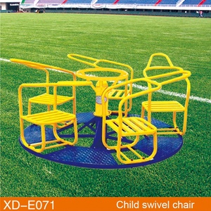 Fauteuil pivotant 5 places à faible MOQ en PE et acier, équipement <span class=keywords><strong>de</strong></span> <span class=keywords><strong>sport</strong></span> et <span class=keywords><strong>de</strong></span> fitness extérieur pour enfants, idéal pour les aires <span class=keywords><strong>de</strong></span> jeux et les écoles - Product Image 2