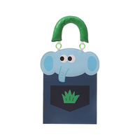 Sac à papier mural mignon de dessin animé pour dortoir, salle de bain, ou voiture – Distributeur de mouchoirs suspendu