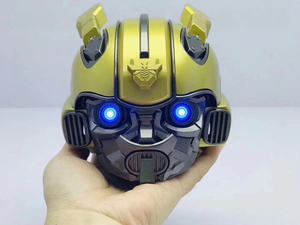 Портативная беспроводная колонка DHF Bumblebee BT LED: популярная модель от производителя, стильная и качественная, для занятий спортом - Product Image 2