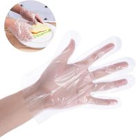 Gants jetables en PE de qualité alimentaire pour la manipulation des aliments dans les restaurants et cuisines