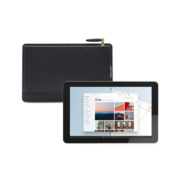 Factory High Quality Full HD Slim Aluminum IP65 All-In-One Industrial Panel PC with Capacitive Touch Screen Stocked Product