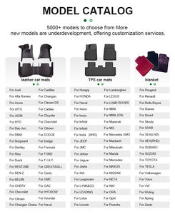 Tapis de coffre de voiture sur mesure SONSANG, couverture complète, pour plus de 4000 modèles de voitures, vente en gros mixte, doublure de coffre - Product Image 5