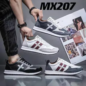 Último diseño logotipo personalizado Casual hombres zapatos de malla zapatos para caminar acogedor zapatillas de deporte para los hombres