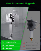 Kit Nozzle HotEnd Printer 3D Creality SPARKX I7 0.2mm 0.4mm 0.6mm 0.8mm Suku Cadang Printer 3D