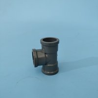 Precio al por mayor Conector de tubo estándar NBR 5648 Accesorios para tuberías de UPVC Marca TIGRE Acoplamiento Codo en T Acoplamiento roscado Color gris