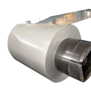 Bobina de acero galvanizado prerecubierto Ppgi White Label 9016 Bobina de acero PPGL de 0,4mm Placa PPGI recubierta de color certificada JIS/<span class=keywords><strong>ASCI</strong></span> - Product Image 2